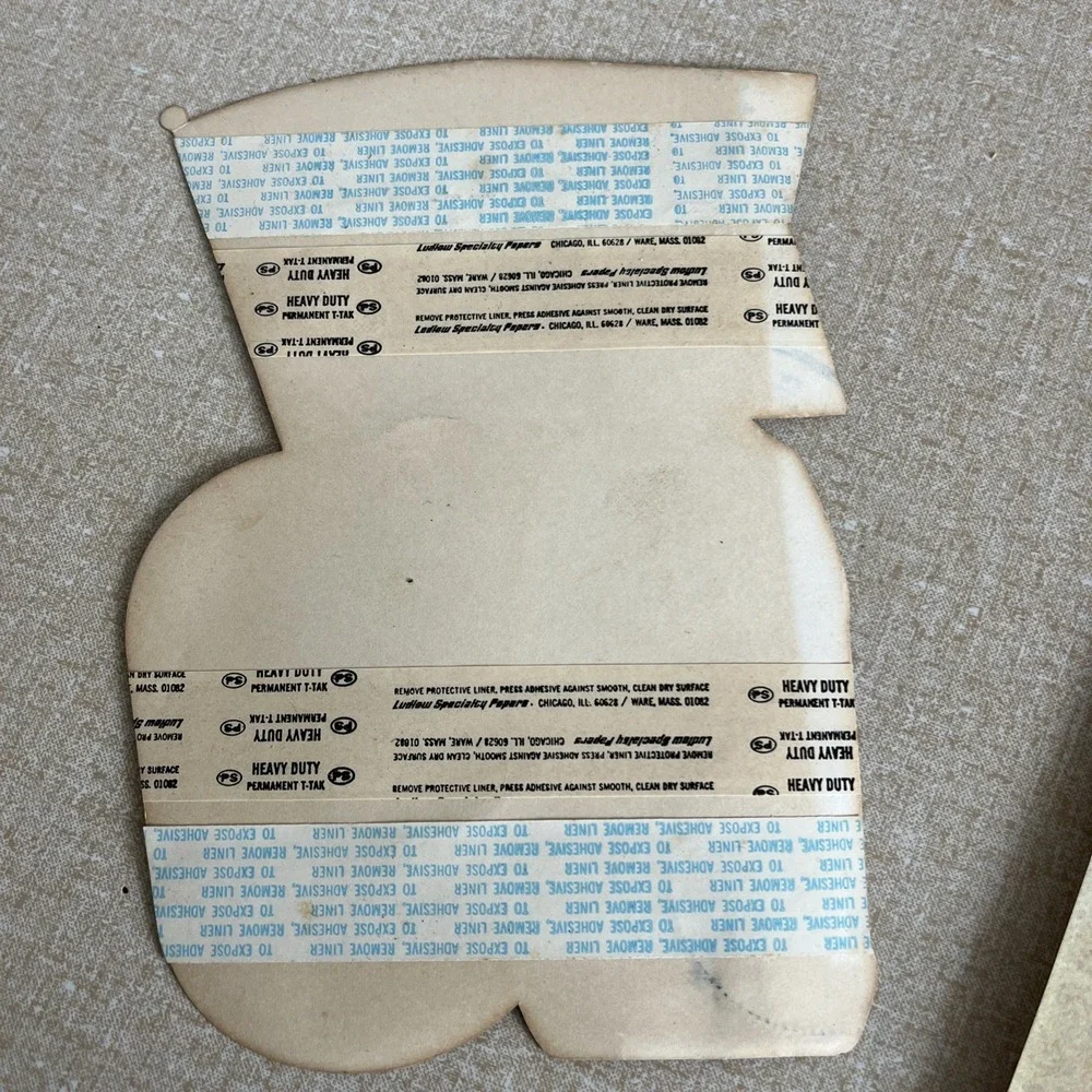 RARE VTG 1976 Pabst Blue Ribbon Beer Decal Sticker Bicentennial Drum PBR  NoS
